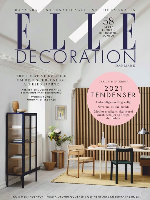 Title details for ELLE Decoration Denmark by Aller Media A/S - Available